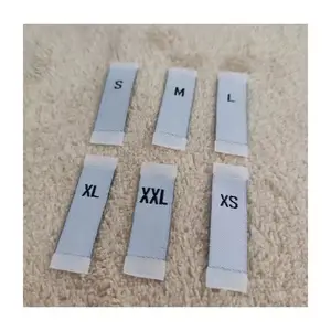 Custom Clothing Tag Iron On Backing Clothing Label Design Any Color Custom Label Woven Labels Garment Tags For Clothes