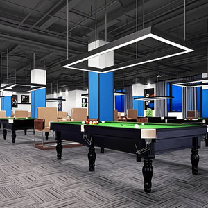 Snooker & Billiard Hình Chữ Nhật Ánh Sáng Tuyến Tính Chất Lượng Cao Hiện Đại Tuyến Tính Hệ Thống Chiếu Sáng Pendent Ánh Sáng Đèn Chùm Khách Sạn Thanh - Product Image 1