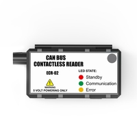 Adaptador Lector de CAN Bus Sin Contacto J1939 J1708 FMS ELD, Módulo de Adquisición de Datos del Vehículo, Rastreador GPS, Telemática para Flotas de Camiones