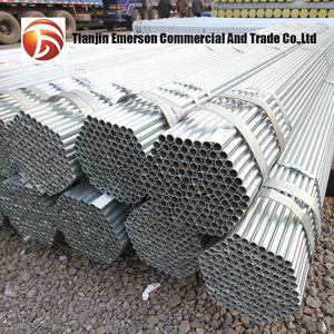 Soudable Din 2440 <span class=keywords><strong>galvanisé</strong></span> 8 pouces 42mm diamètre rond <span class=keywords><strong>tube</strong></span> en <span class=keywords><strong>acier</strong></span> à extrémité fermée pour l'agriculture et l'exploitation minière - Product Image 5