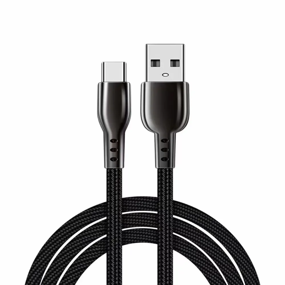 In Stock Braided Type to C Usb Type C Fast Charging Cable