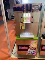 Machine à Crème Glacée Professionnelle Soft Serve 3 5 7 Saveurs Mixtes, Verticale et de Comptoir, Certification CE ETL