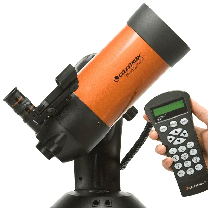 Celestron Nexstar 4se 102mm bilgisayarlı otomatik takip astronomik Goto dijital teleskop kontrol paneli