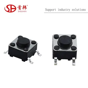 TS4545TP SMD ประเภท reel บรรจุ Tact switch สำหรับ pcb