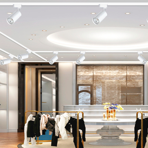 Focos <span class=keywords><strong>LED</strong></span> Comerciales Súper Brillantes para Riel, Ajuste de Ángulo de 90°, Rotación de 360°, Sistema de Riel Magnético, Certificación ETL, IP44, 5 Años de Garantía - Product Image 5