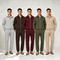 Survêtement technique de luxe pour hommes avec tissu technique respirant, survêtement technique haut de gamme pour les occasions décontractées et sportives