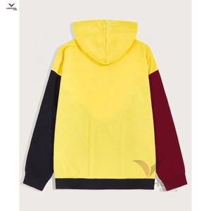 เสื้อฮู้ดดี้ผู้ชายไซส์ใหญ่ ผ้าฟลีซถัก ป้องกันลม ลายปักสีสันตัดกัน เป็นมิตรกับสิ่งแวดล้อม ไม่หดตัว ขายส่ง - Product Image 2