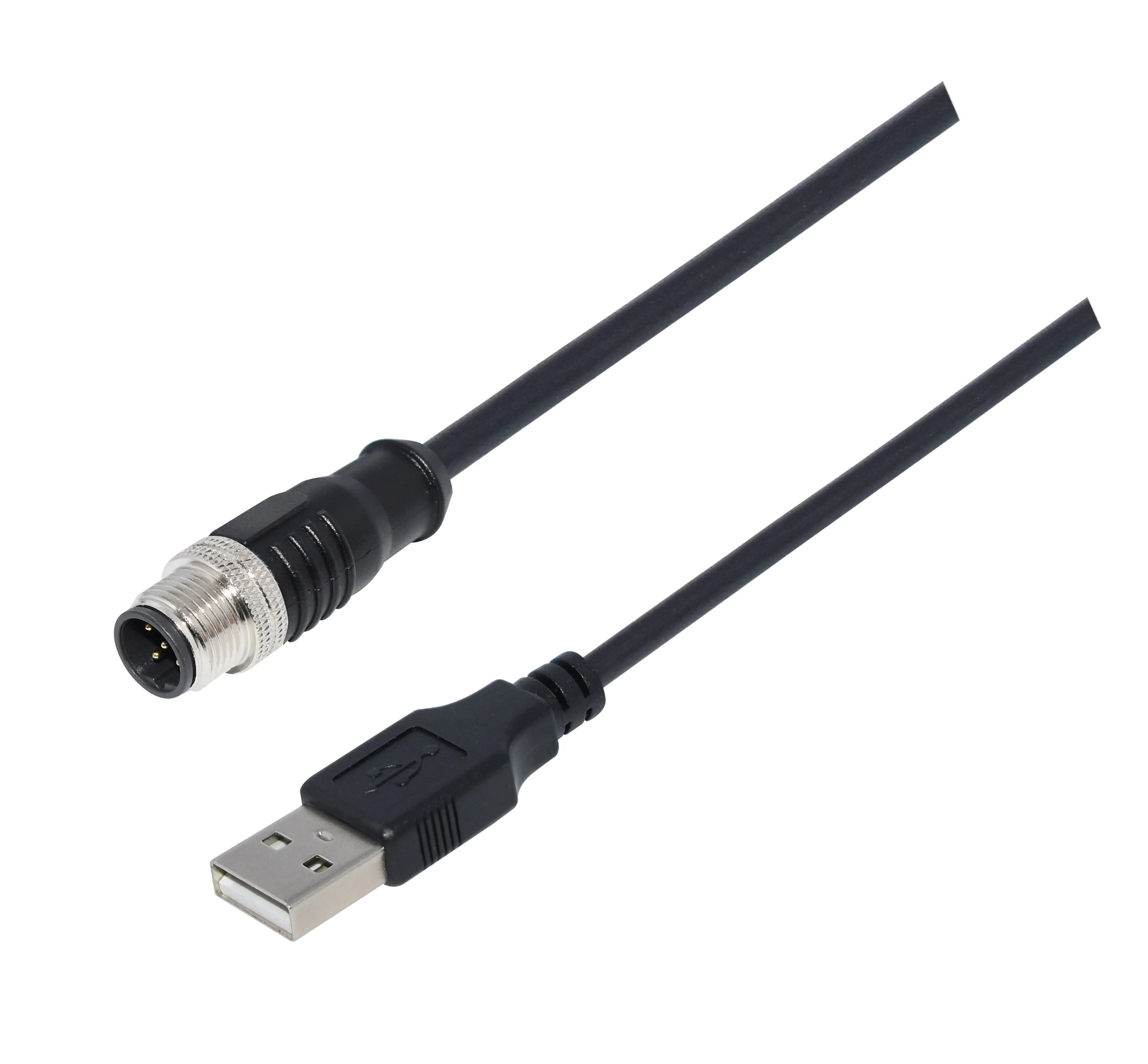 Waterproof Waterproof RS485 M12 To USB Cable Connector