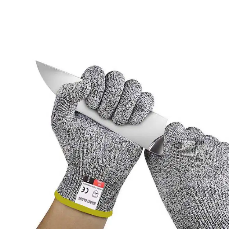 Food Grade Hand Protection Anti Cut Gloves Level 5 Safety Glove Cut Resistant kitchen Gloves Guantes Anticorte