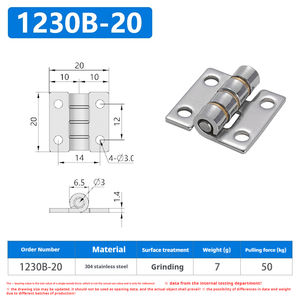Небольшой шарнир Заводская розетка из нержавеющей стали Литые петли 1230 морской лодки литые дверные петли люка - Product Image 6