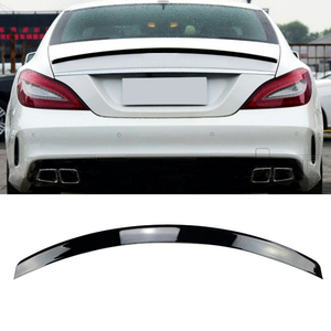 Alettone alettone posteriore alettone per Mercedes CLS classe W218 nero Spoiler posteriore alettone 2011-2016 <span class=keywords><strong>ABS</strong></span> plastica - Product Image 2