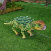 Ankylosaurus Robot köpek dino-ilham Metal devriye Bot tema parkları için alışveriş merkezleri ve havaalanları güvenlik ve bilim-fi konumlar