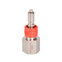 Instrument en acier inoxydable connecteur rapide tête mâle 1/4 "3/8" filetage femelle NPT air eau huile filetage interne