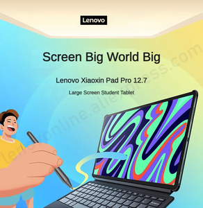ROM Global Lenovo TAB P12 Xiaoxin Pad Pro, Tablet 12.7 inci 60Hz dimensi 7050 Octa Core Android 13 8GB 128GB 10200mAh baterai - Product Image 5