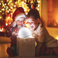 Lámpara de proyección de cielo estrellado LED Música BT Lámpara de proyector de luz de estrella cargada por USB Luz de noche LED