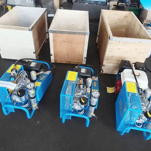 Bomba Eléctrica de Alta Presión 100L/min Compresor de Aire Eléctrico para Respiración Máquina de Recarga de Buceo - Product Image 5