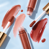 Rouge à lèvres liquide brillant, crème onctueuse, légère, haute pigmentation, longue tenue, étiquette privée, logo personnalisé, vente en gros