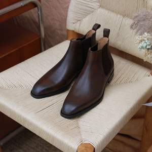 Chaussures en cuir décontractées pour hommes, style britannique, polyvalentes, à bout haut, rétro, pour hommes, 2026 - Product Image 4