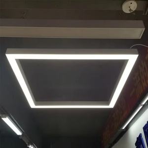 โคมไฟเพดานแบบแขวนเชื่อมต่อได้ อลูมิเนียมสั่งทำพิเศษสำหรับสำนักงาน ไฟ LED แบบเส้น ความยาว 4 ฟุต - Product Image 2