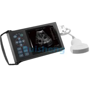 Preço de fábrica equipamento veterinário médico portátil completo digital preto e branco para máquina de ultrassom