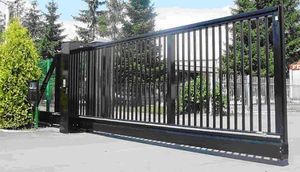 Balançoire simple bon marché belles et modernes portes de jardin porte de clôture en acier conception de porte de fer - Product Image 3