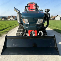Tracteurs à chenilles diesel directement de l'usine, adaptés aux vergers, aux fermes, aux rizières et à d'autres contextes