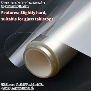 <span class=keywords><strong>Film</strong></span> de protection auto-adhésif pour bureau, anti-rayures, isolation thermique, imperméable, transparent HD, autocollants pour meubles, pour la décoration - Product Image 5