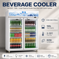Réfrigérateur à boissons à cadre noir, à refroidissement rapide, à compresseur économe en énergie, direct usine, pour salle de sport, bar à jus, complexe hôtelier, cuisine