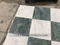 Tuile dégringolée chinoise de pavé de Bluestone de calcaire pour des pavés de plancher