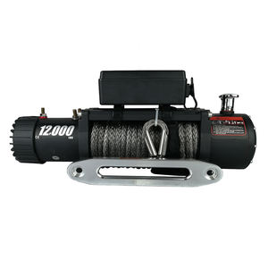 4000lb 4 x4 חשמלי <span class=keywords><strong>winch</strong></span> 12v/24v להניף חשמלי עם חבל סינתטי לחילוץ עצמי - Product Image 3