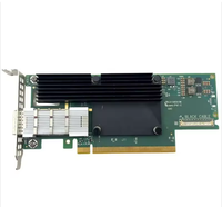 MCX653105A-ECAT - Tarjeta de red InfiniBand CX6 original, completamente nueva, NIC 100G QSFP56 PCIe 3.0/4.0 x16
