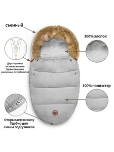 Nouveau-né Plus hiver bébé poussette <span class=keywords><strong>sac</strong></span> <span class=keywords><strong>de</strong></span> <span class=keywords><strong>couchage</strong></span> avec fermeture à bouton à manches longues <span class=keywords><strong>Anti</strong></span>-acariens 100% Polyester velours épaissi - Product Image 2