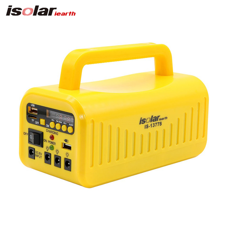 Mini Solar Panel Light Station Radio Lighting Generator Home Portable Solar Power Energy System · image 5