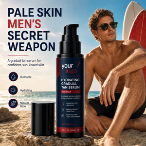 Sérum Bronzant à Absorption Rapide ODM, Charme Masculin Classique, Éclaircit la Peau, Hydratation Intense, Convient à Tous les Types de Peau, Sérum Bronzant Progressif - Product Image 6