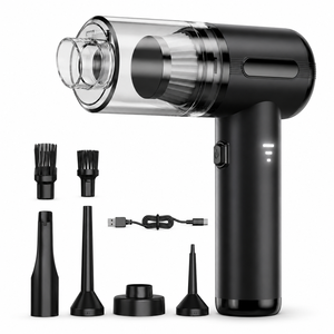 6000Pa Rechargeable Cordless Handheld <b>Car</b> Vacuum Cleaner 4 in 1 <b>Blower</b> Inflator Deflator 50W Portable Vacuum OEM ODM Wholesale - Product Image 1