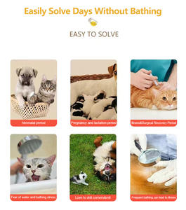 Vente en gros 100% lingettes nettoyantes jetables organiques pour chien et chat nettoyage et toilettage <span class=keywords><strong>lingette</strong></span> humide pour animaux de compagnie - Product Image 5