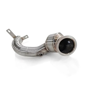 MPER pour <span class=keywords><strong>Mercedes</strong></span> E300 <span class=keywords><strong>E200</strong></span> W213 2.0T 2017-2022 Downpipe en acier inoxydable T304 pour conduite à droite, amélioration des performances sonores sportives - Product Image 2