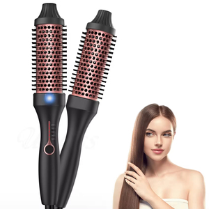 Cansado <span class=keywords><strong>de</strong></span> cabello enredado mientras Riza este <span class=keywords><strong>rizador</strong></span> <span class=keywords><strong>de</strong></span> cabello redondo rodante crea Rizos suaves en 10 segundos - Product Image 1