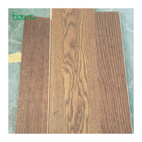 AB Grade Walnut Colour Herringbone Timber Flooring Oak Engineered Tongue and Groove French Oak Hardwood Flooring Durable