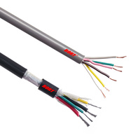 Harga Grosir Kabel Tembaga UL2661 26 28 30AWG dengan Selubung PVC Lunak, Kabel Listrik Fleksibel 2 3 4 5 6 7 8 Inti