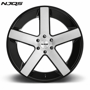 <span class=keywords><strong>ล้อ</strong></span>แม็กซ์ NJQS สีดำขอบลึก ดีไซน์หรูหรา ลายซิลเวอร์ไลน์ ขนาด 18 19 20 21 22 23 24 26 นิ้ว 5x120 5x130 <span class=keywords><strong>ล้อ</strong></span>ฟอร์จ สำหรับรถบีเอ็มดับเบิลยูและออดี้ - Product Image 3