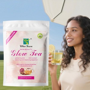 OEM ODM Herbal Skin Beauty Whitening Glow <b>Tea</b> Vitamin Lightening Spots Fading Detox Skin Whitening <b>Tea</b> For Glowing Skin - Product Image 1