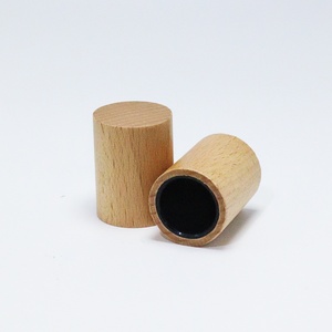 30ml 50 ml 100 mL Fragancia Rectángulo Vintage Square Spray 50 ml 100 mL Botellas de perfume de vidrio vacías con tapa de madera - Product Image 2