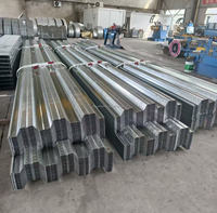 Plancher composite en acier trapézoïdal galvanisé à chaud pour systèmes de construction modulaire en acier