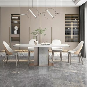 Mesa Rectangular Plegable de PVC para Fiestas, Campamentos, Bodas y Comedor - Product Image 1