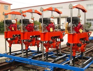 Machine de compactage hydraulique pour le compactage du ballast de voie ferrée, outil d'ingénierie pour la construction ferroviaire, compacteur pour l'entretien des voies - Product Image 6