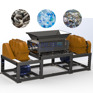 <b>Machine</b> <b>Tyre</b> Shredding <b>Machines</b> for Waste Tire Plastic Crushing Equipment Waste Garbage Shredder <b>Machine</b> - Product Image 1