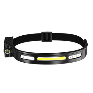 QXMOVING <span class=keywords><strong>Lampe</strong></span> <span class=keywords><strong>frontale</strong></span> LED rechargeable par USB super lumineuse <span class=keywords><strong>pour</strong></span> course à pied, lumière rouge, fonction de détection de mouvement par induction - Product Image 5
