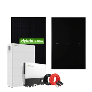 Produttore prezzo competitivo 5kw 8kw 10kw ibrido sistema di energia solare per la casa completa