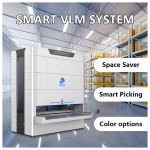 Sistema de almacenamiento de módulo de elevación de carrusel vertical Q235 DE ACERO INTELIGENTE Capacidad de 4000kg Almacén galvanizado de zinc automático duradero - Product Image 4